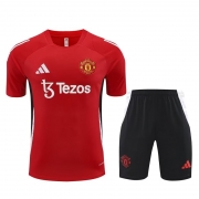 2024-25 Man U Short sleeve Training Suit