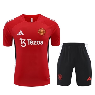 2024-25 Man U Short sleeve Training Suit