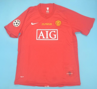 MAN U 07-08 Retro UCL FINAL