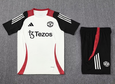 2024-25 Man U Short sleeve Training Suit