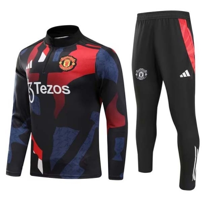 2024-25 Man U Half zipper Training Suit