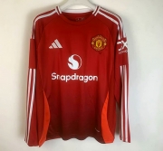 2425 Man U Home Long Sleeve