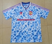 1992 M u humanrace version Soccer Jersey