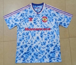 1992 M u humanrace version Soccer Jersey