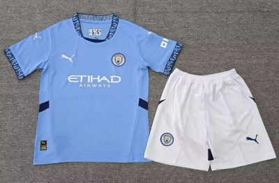 2425 M City Home kids Soccer jersey