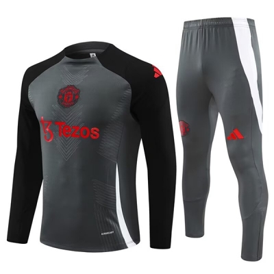 2425 Man U Half zipper Training Suit