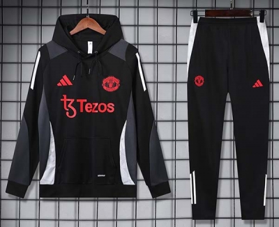 2024-25 Man U Hoodie Training Suit