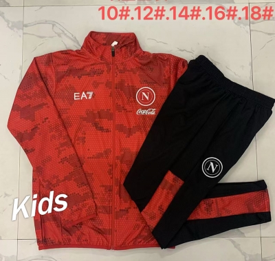 2425 Napoli Training Soccer Suit Kids jacket + Pants