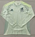 2425 Mexico Home Long Sleeve Soccer Jersey