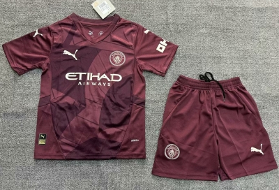 2425 M City Third Away Soccer Kids