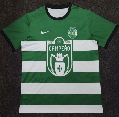 2425 Portugal Lisbon sporting champion version Soccer Jersey