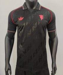 2025 Man U black retro model