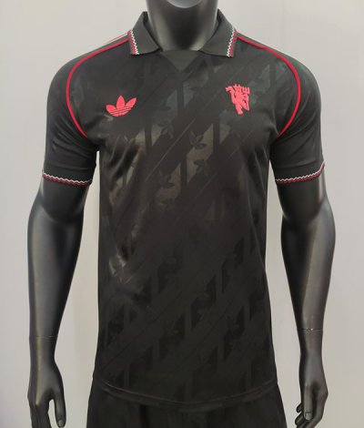 2025 Man U black retro model