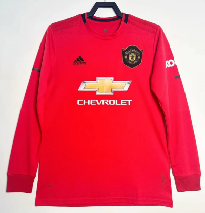 Man U 2019 20 Retro home long sleeves