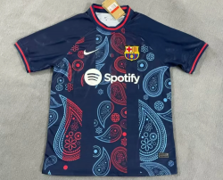 2425 Bar special version blue Soccer Jersey