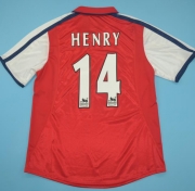 2000-02 ARSENAL Home Soccer Jersey