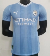 2324 M City Away and Away Third player version Soccer Jersey