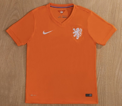 2014 NETHERLANDS Home Soccer Jersey
