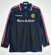 Man U 99 Retro Away long sleeves
