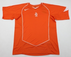 2004 NETHERLAND Home Soccer Jersey