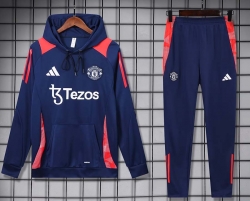 2024-25 Man United Hoodie Training Suit