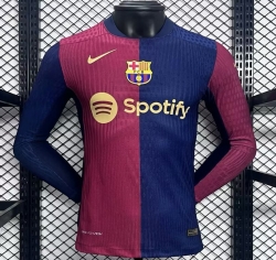 2425 Brazil Home Long Sleeve Player Version Soccer Jersey