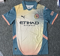2425 M City Fourth away Soccer Jersey